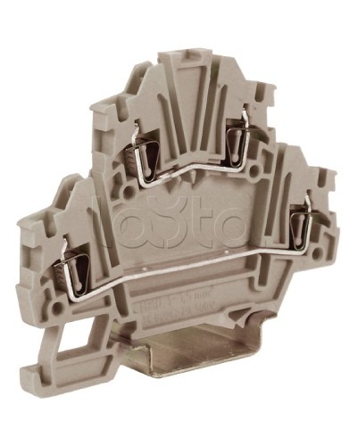 Проходной зажим 2-х уровневый HMD.1GR DKC ZHD200GR в Октябрьском Клеммные колодки Pintop.ru