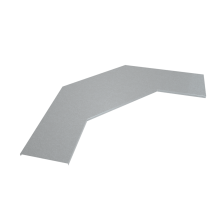 Крышка лестничного горизонтального угла 90 гр. 100 мм HD КМ-Профиль (KLGL90-100 HD)