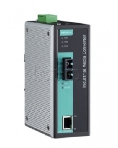 Медиаконвертер Ethernet 10/100BaseTX в 100BaseFX (SC) Moxa IMC-101-M-SC в Октябрьском Дополнительное оборудование для ОПС Pintop.ru