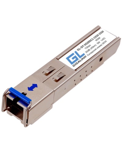Модуль SFP Gigalink GL-OT-SG20SC1-1310-1550 в Октябрьском Модули SFP/XFP/GBIC Pintop.ru