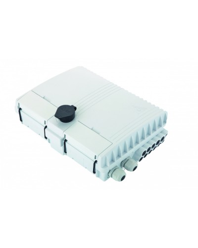 Бокс оптический настенный FTTx, IP65, 16 адаптеров, белый Eurolan (48P-00-16-65WT) в Октябрьском Проходные адаптеры и розетки оптические Pintop.ru