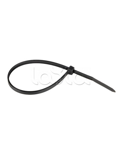 Хомут нейлоновый черный (3,6х180) (100шт.) EKF Basic (plc-cb-3.6x180) в Октябрьском Стяжки-хомуты Pintop.ru