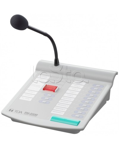 Панель микрофонная TOА RM-200M S в Октябрьском Системы оповещения и трансляции TOA Pintop.ru