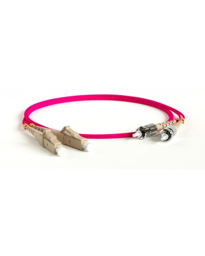 Патч-корд волоконно-оптический Hyperline FC-D2-504-LC/PR-ST/PR-H-2M-LSZH-MG в Октябрьском Патч-корды оптические Pintop.ru