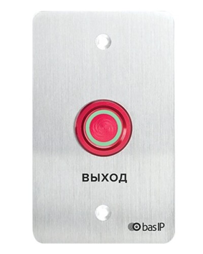 Кнопка выхода BAS-IP SH-45R SILVER в Октябрьском Кнопки выхода Pintop.ru