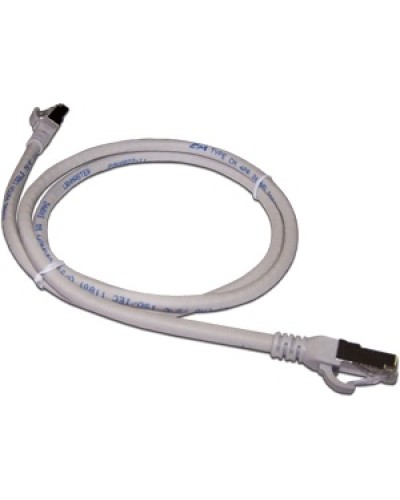 Патч-корд RJ45 - RJ45, 4 пары, FTP, категория 6A, 0.5 м, серый LANMASTER LAN6A-S45-45-0.5-GY в Октябрьском Патчкорды (медные) Pintop.ru