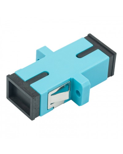 Адаптер оптический проходной SC-SC, OM3, симплекс (simplex), бирюзовый Datarex DR-540023 в Октябрьском Коммутационные изделия Pintop.ru