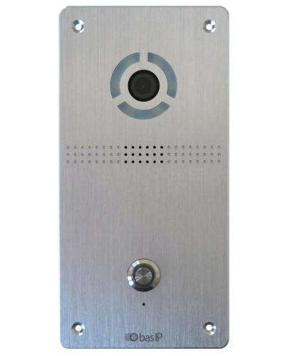 Панель вызывная BAS-IP AV-04FD SILVER в Октябрьском Вызывные IP панели Pintop.ru