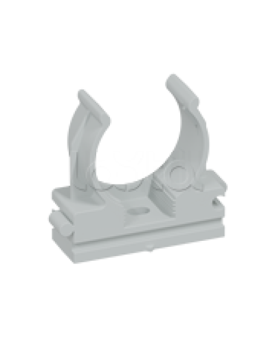 CFQ32 Держатель (клипса) для труб, для монтажного пистолета D32мм, цвет чёрн. (1уп=10шт) Экопласт (41532-10BL) в Октябрьском Держатели, клипсы, скобы Pintop.ru