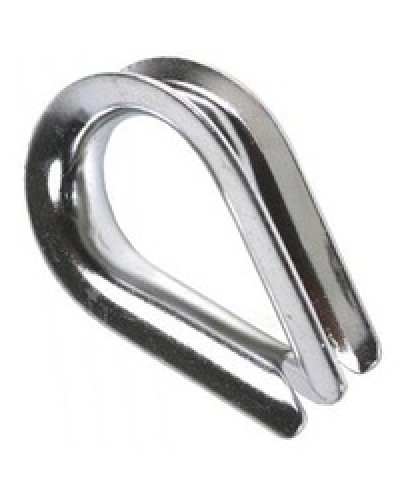 Коуш стальной оцинкованный под трос D4 DKC CM621004 в Октябрьском Трос и аксессуары Pintop.ru