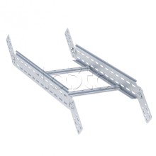 Угол вертикальный шарнирный для лестничного лотка 50x200 мм HDZ EKF (vlt50200-HDZ)