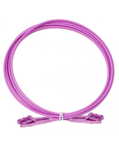 Оптический коммутационный шнур дуплексный, 2х50/125, OM4, LC-LC, 1 м Eurolan (41F-40-LC-LC-01) в Октябрьском Патч-корды и пигтейлы Pintop.ru