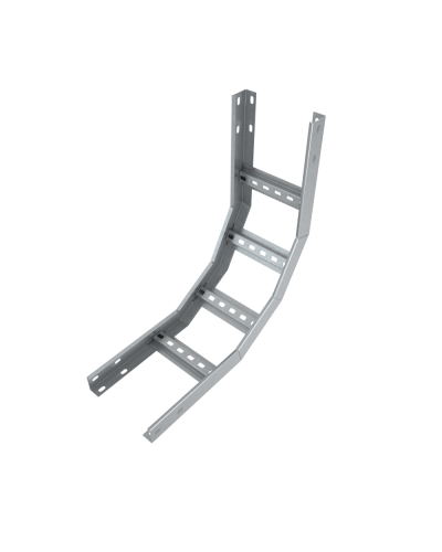 Угол лестничный вертикальный внутренний 90 гр. 80х300х1,2 мм Быстрый монтаж HD85 КМ-профиль (LNLS90-80-300-1.2 HD85) в Октябрьском Аксессуары для лотков Pintop.ru