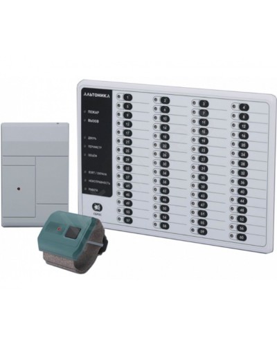 Комплект мобильной тревожно-вызывной сигнализации Альтоника РИФ Наряд в Октябрьском Радиоканальная тревожно-вызывная система Риф Наряд Альтоника Pintop.ru