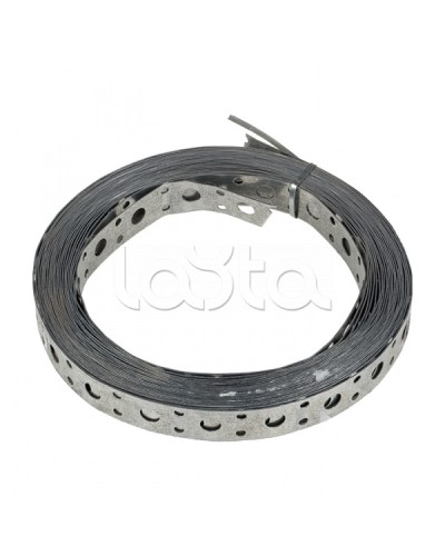 Лента перфорированная монтажная прямая 20х0,55 (25 м) EKF (lpmp20x0.55-25) в Октябрьском Стяжки-хомуты Pintop.ru