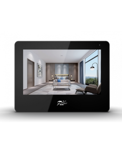 IP видеодомофон с Wi-Fi Fox FX-IVD70WPE ЛИРА 7 B в Октябрьском Абонентские IP устройства Pintop.ru