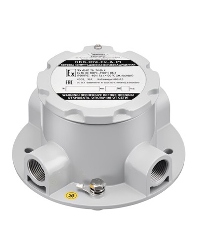 Коробка коммутационная взрывозащищенная Эридан ККВ-07е-Ex-А-Р1-К-БК1 в Октябрьском Комутационные взрывозащищенные коробки Pintop.ru
