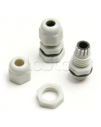 Ввод кабельный (под кабель D3-6.5мм) Cabeus PG-7 в Октябрьском Аксессуары для кабель-канала Pintop.ru