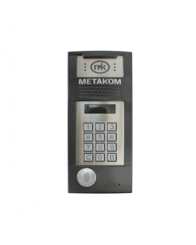 Многоабонентый антивандальный блок вызова со встроенной гибридной видеокамерой Метаком MК2018-RFiVH в Октябрьском Блоки вызова многоабонентные Pintop.ru