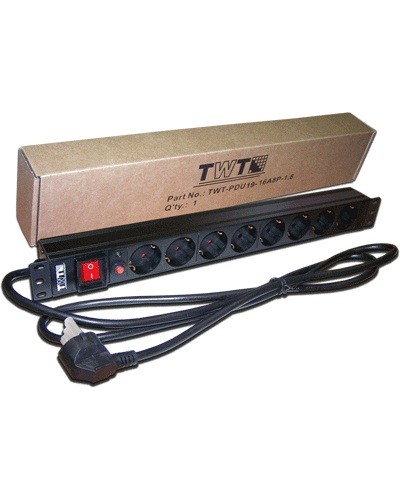 Блок розеток TWT-PDU-16A8C9L-3.0 в Октябрьском Блоки розеток Pintop.ru