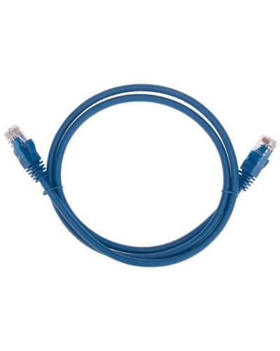 Патч-корд U/UTP, CAT 6, RJ45-RJ45, 26AWG, LSZH, синий, 1м REXANT 02-0294-1 в Октябрьском Патчкорды (медные) Pintop.ru