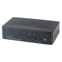 Коммутатор DVI и аудио сигналов SC&T DS02A