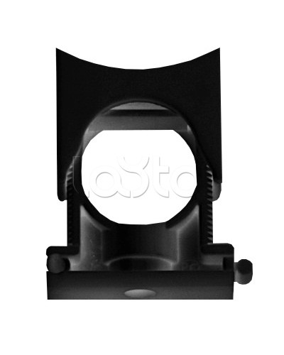 Держатель с крышкой DN10-17мм, полиамид,чёрный DKC (PASW1017N) в Октябрьском Держатели, клипсы, скобы Pintop.ru