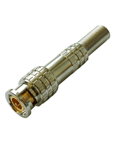 Коннектор Tantos РАЗЪЕМ TS BNC штекер под винт с пружиной, металл в Октябрьском Коннекторы Pintop.ru