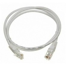 Патч-корд RJ45 - RJ45, 4 пары, FTP, категория 6A, 0.5 м, серый, LSZH LANMASTER LAN-PC45/S6A-0.5-GY