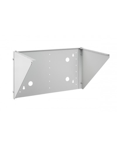 Кронштейн настенный вертикальный 19 6U, цвет серый Cabeus (NC-6U-V) в Октябрьском Аксессуары для стоек и шкафов Pintop.ru