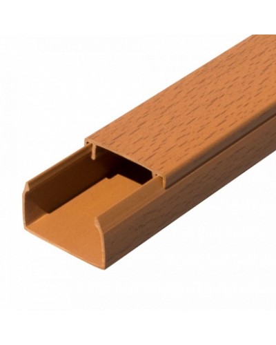 Кабель-канал бук 2-й замок 40х25 (30м/уп) Промрукав (PR.025432) в Октябрьском Огнестойкие кабельные линии Pintop.ru