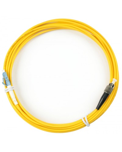 Шнур оптический simplex LC-FC 9/125 sm 5м LSZH Cabeus FOP(s)-9-LC-FC-5m в Октябрьском Патч-корды оптические Pintop.ru