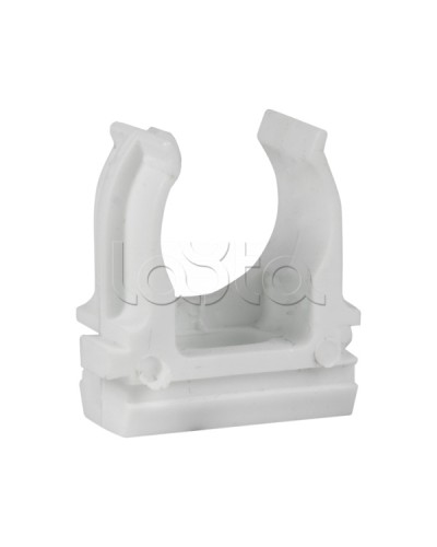 Крепеж-клипса d25 мм (10 шт) белая EKF-Plast (derj-z-25-white) в Октябрьском Крепежные изделия Pintop.ru