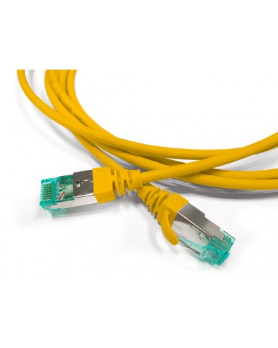 Hyperline PC-LPT-SFTP-RJ45-RJ45-C6A-1.5M-LSZH-YL Патч-корд S/FTP в Октябрьском Патчкорды (медные) Pintop.ru