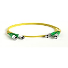 Патч-корд волоконно-оптический Hyperline FC-D2-9-FC/AR-FC/AR-H-5M-LSZH-YL