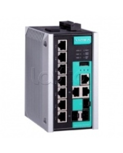 Коммутатор управляемый 10-портовый Moxa EDS-510E-3GTXSFP-T в Октябрьском Коммутаторы Pintop.ru