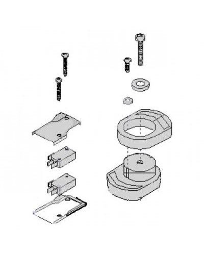 Механизм разблокировки FAST Came 119RID234 в Октябрьском Запчасти для шлагбаумов и автоматики Pintop.ru