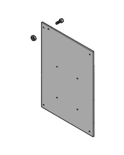 Пластина крепления блока управления BY-3500T Came 119RIY064 в Октябрьском Запчасти для шлагбаумов и автоматики Pintop.ru