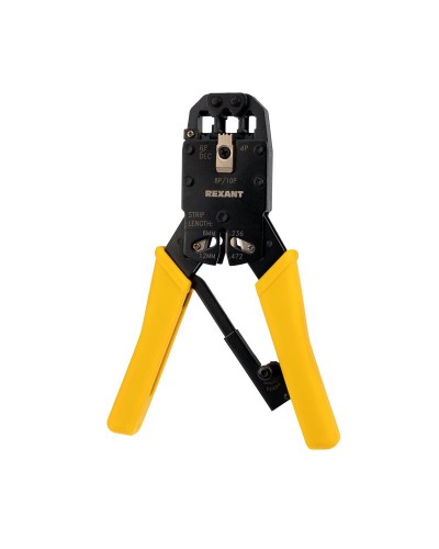 Кримпер для обжима 10P10C / 8P8C / 6P6C / 4P4C (HT-200R) (TL-200R) REXANT (12-3442) в Октябрьском Монтажные материалы Pintop.ru