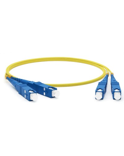 Патч-корд оптический соединительный (SM), 9/125 (OS2), SC/UPC-SC/UPC, (Duplex), LSZH, 1м 50-2011 в Октябрьском Патч-корды оптические Pintop.ru