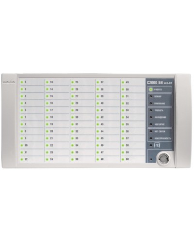 Блок индикации Болид С2000-БИ исп.02 в Октябрьском Охранно-пожарное оборудование Pintop.ru