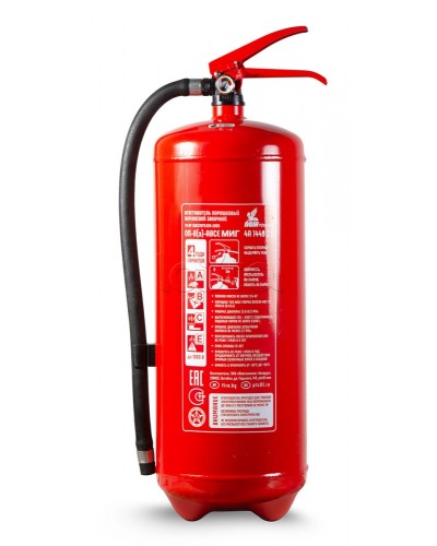 Огнетушитель ПОЖТЕХНИКА ОП-9(з) МИГ (4А, 144В, С, Е) в Октябрьском Огнетушители Pintop.ru