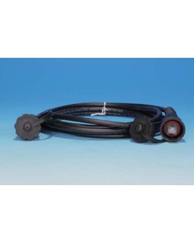 Патч-корд промышленный Hyperline PC-IE-LPM-UTP-RJ45-RJ45-C5e-10M-BK в Октябрьском Патчкорды (медные) Pintop.ru