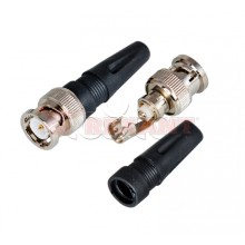 Разъем штекер BNC под винт с колпачком (02-001) (50шт/уп) REXANT 05-3071