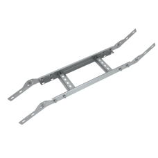 Вертикальный шарнирный угол 80х100х1,2 мм "Быстрый монтаж" HD85 КМ-профиль (LSHLS80-100-1.2 HD85)