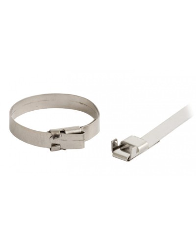 Стяжка 370x6x0.5мм (100 шт/уп.) Hyperline FVC-370 в Октябрьском Стяжки-хомуты Pintop.ru