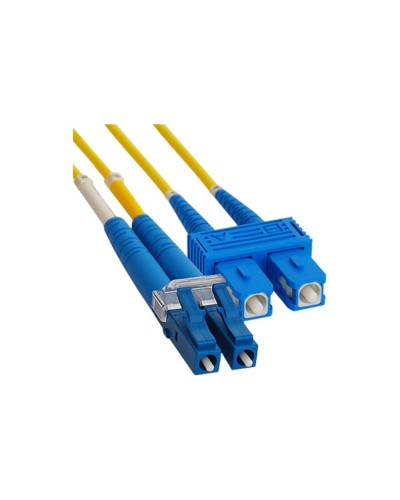 Патч-корд оптический переходной (SM), 9/125 (OS2), LC/UPC-SC/UPC, (Duplex), LSZH, 3м REXANT 50-2411 в Октябрьском Патч-корды оптические Pintop.ru