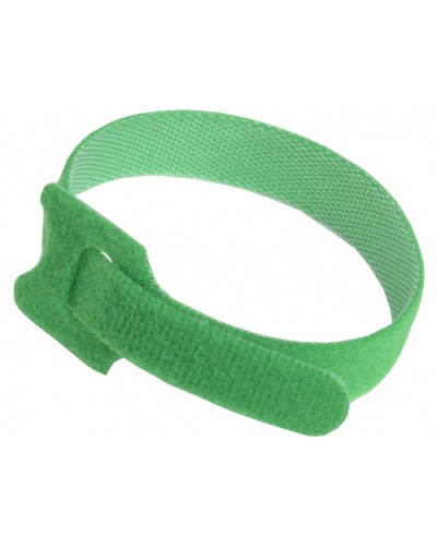 ITK Хомут-липучка ХКл 14х135мм с м/з зеленый (100шт) (HKVG-W14-L135) в Октябрьском Стяжки-хомуты Pintop.ru