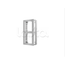 Рамка монтажная на 2 модуля Hikvision DS-KD-ACW2/S