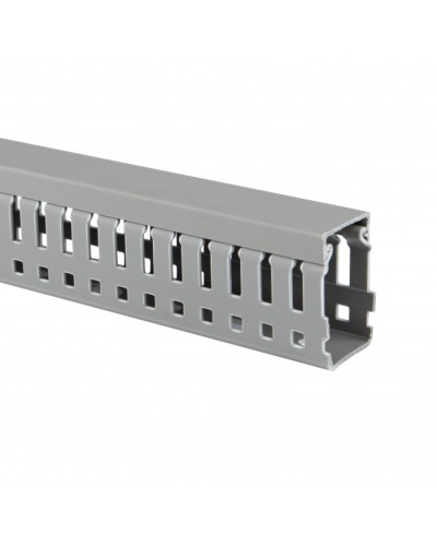 Канал кабельный перфорированный (ВхШ: 40х25мм.) EKF PROxima (kk40-25) в Октябрьском Кабель-канал Pintop.ru